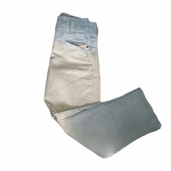 Anthropologie High-Rise Dip-Dyed Slim Jeans - Picture 6 of 6